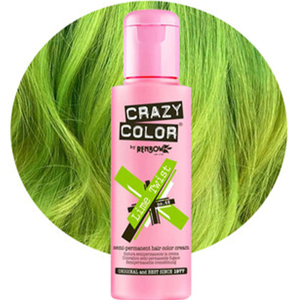 Crazy Color Semi Permanent Hair Color Cream 68
