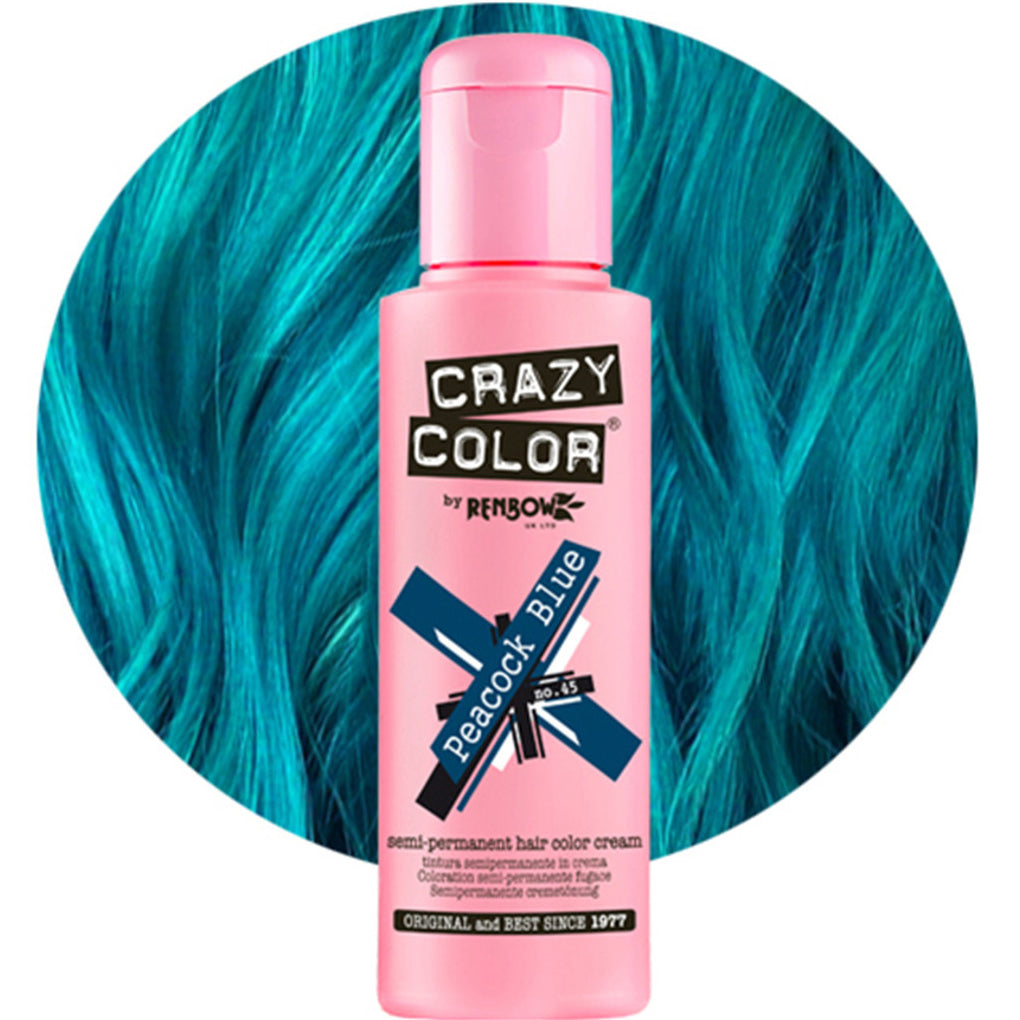 Crazy Color Semi Permanent Hair Color Cream 45