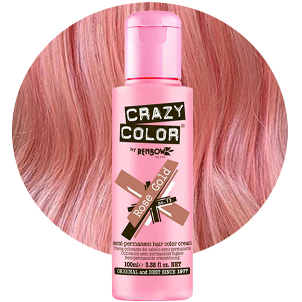 Crazy Color Semi Permanent Hair Color Cream 73