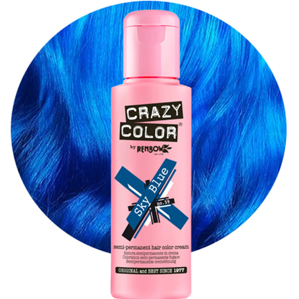 Crazy Color Semi Permanent Hair Color Cream 59