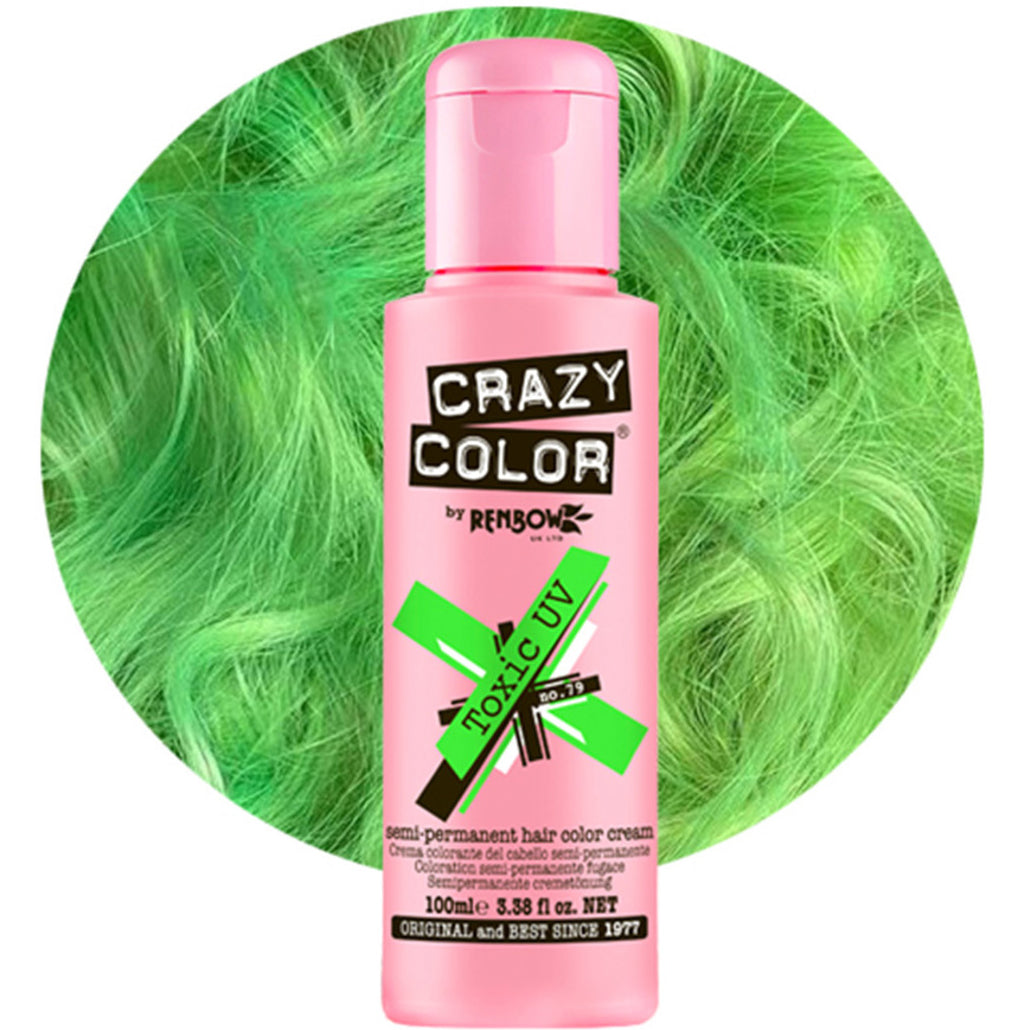 Crazy Color Semi-Permanent Hair Dye: Vibrant Colour UK – TJ Beauty