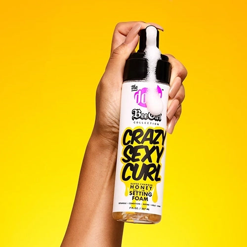 The Doux Crazy Sexy Curl Honey Setting Foam 7oz – TJ Beauty The Doux Crazy Sexy Curl Honey Setting Foam 7oz – TJ Beauty