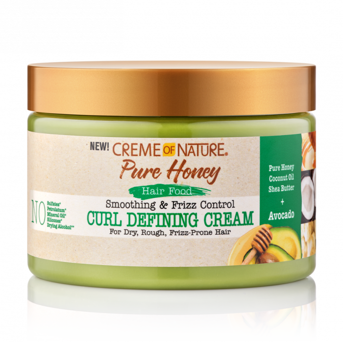 Creme of Nature Pure Honey Hair Food Curl Defining Cream 11.5 oz