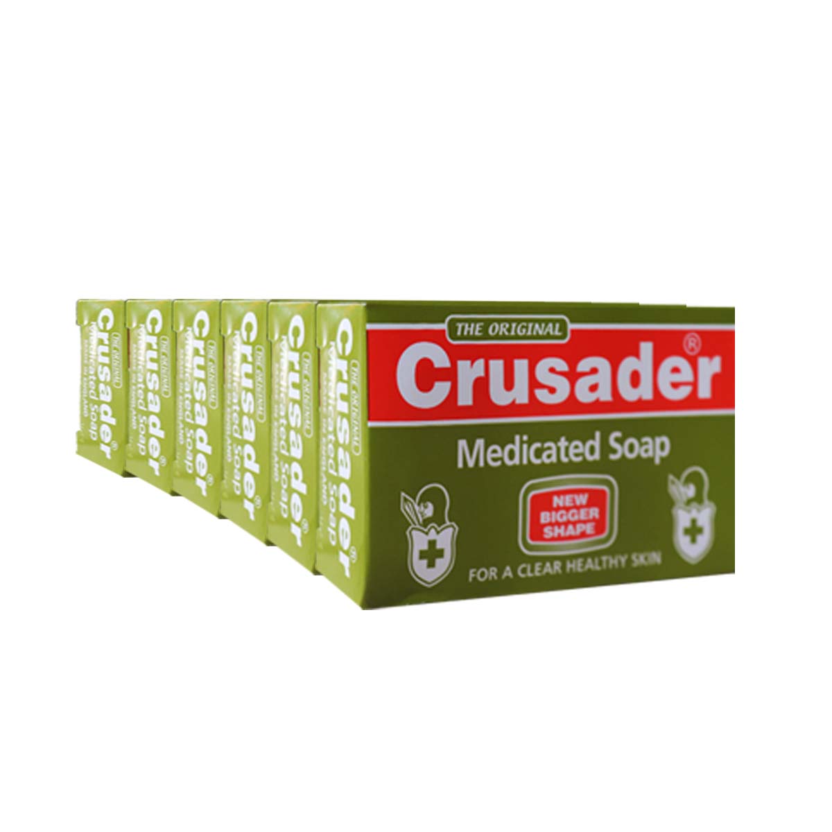 Crusader Dirt Medicated Soap 6 Pack x 80 g