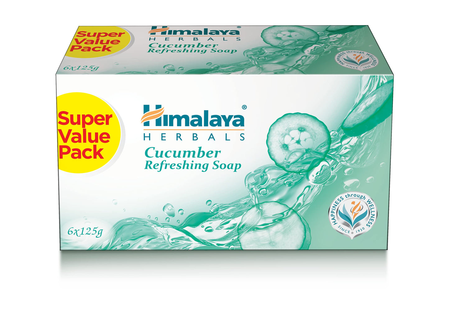 Himalaya Herbals - Cucumber Refreshing Soap - 6 Pack