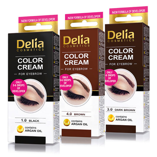 Delia Color Cream for Eyebrow