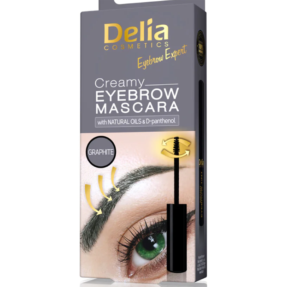 Delia Creamy Eyebrow Mascara Graphite