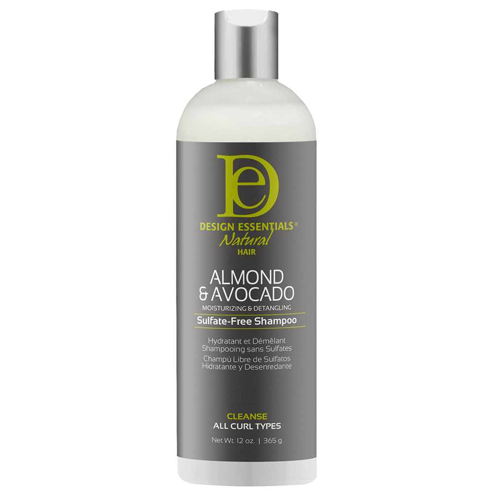 Design Essentials Almond & Avocado Sulfate-Free Shampoo 12oz