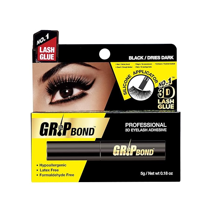 Ebin - Grip Bond Lash Glue Brush | Black