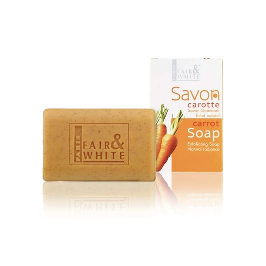 Fair & White Carrot Exfoliating Soap