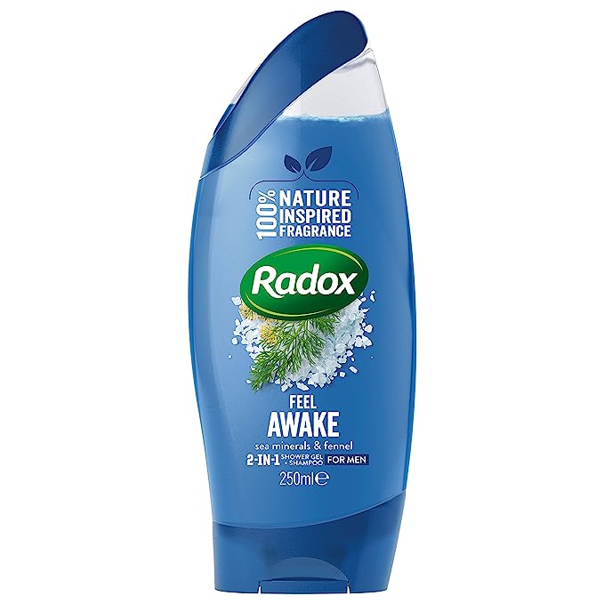 Radox - Feel Awake Shower Gel & Shampoo - 500 ml