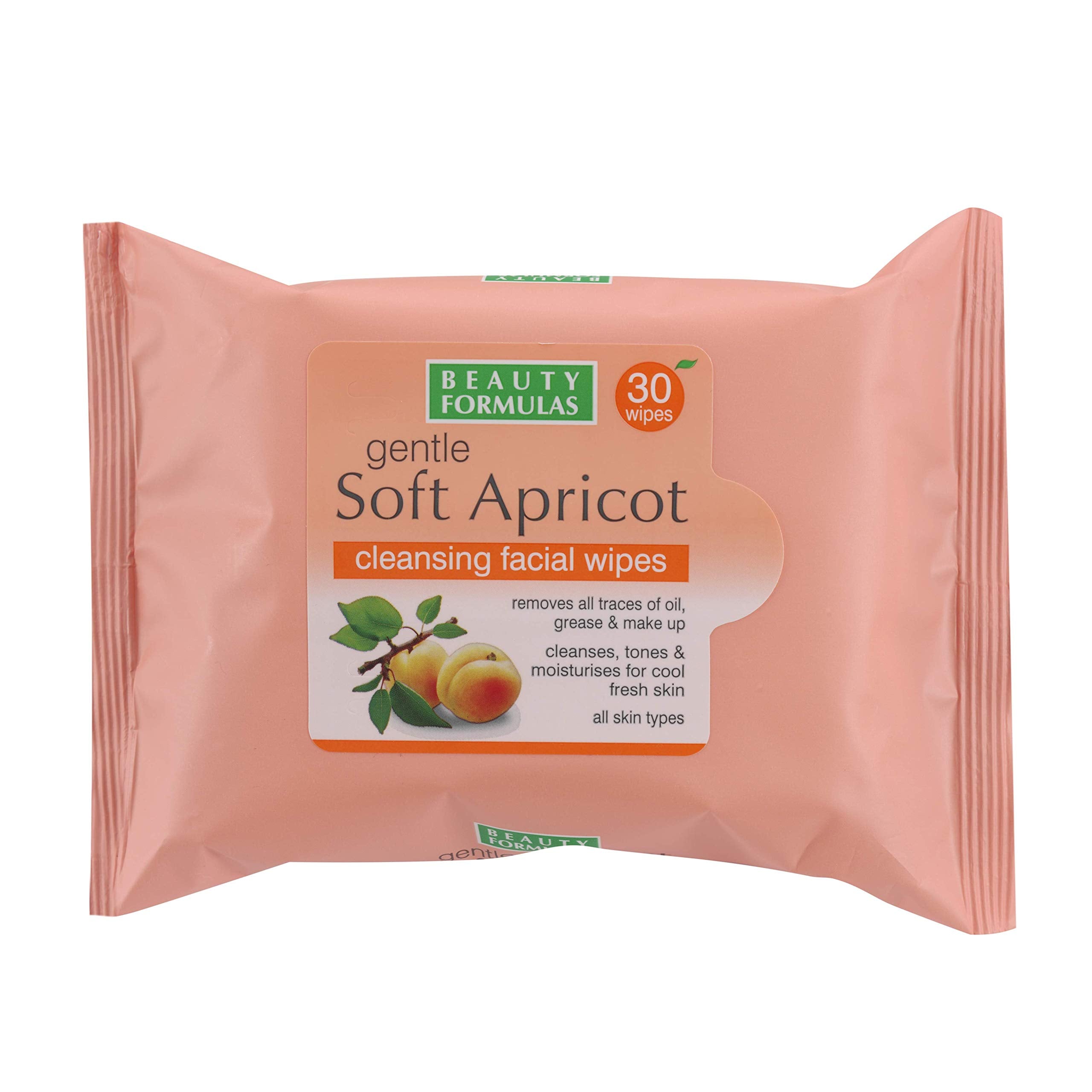 Beauty Formulas Gentle Soft Apricot Cleansing Facial Wipes 30 Wipe beauty-formulas-gentle-soft-apricot-cleansing-facial-wipes-30-wipe