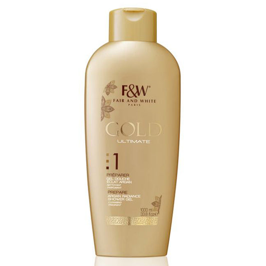 Fair & White Gold Argan Radiance Shower Gel 1000 ml