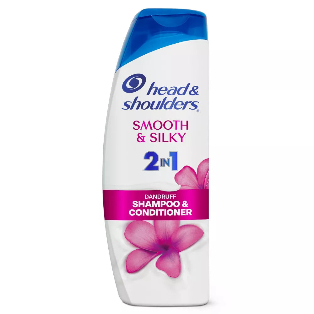 Head & Shoulders - 2 in 1 Smooth Silky Anti - Dandruff Shampoo & Conditioner - 100ml