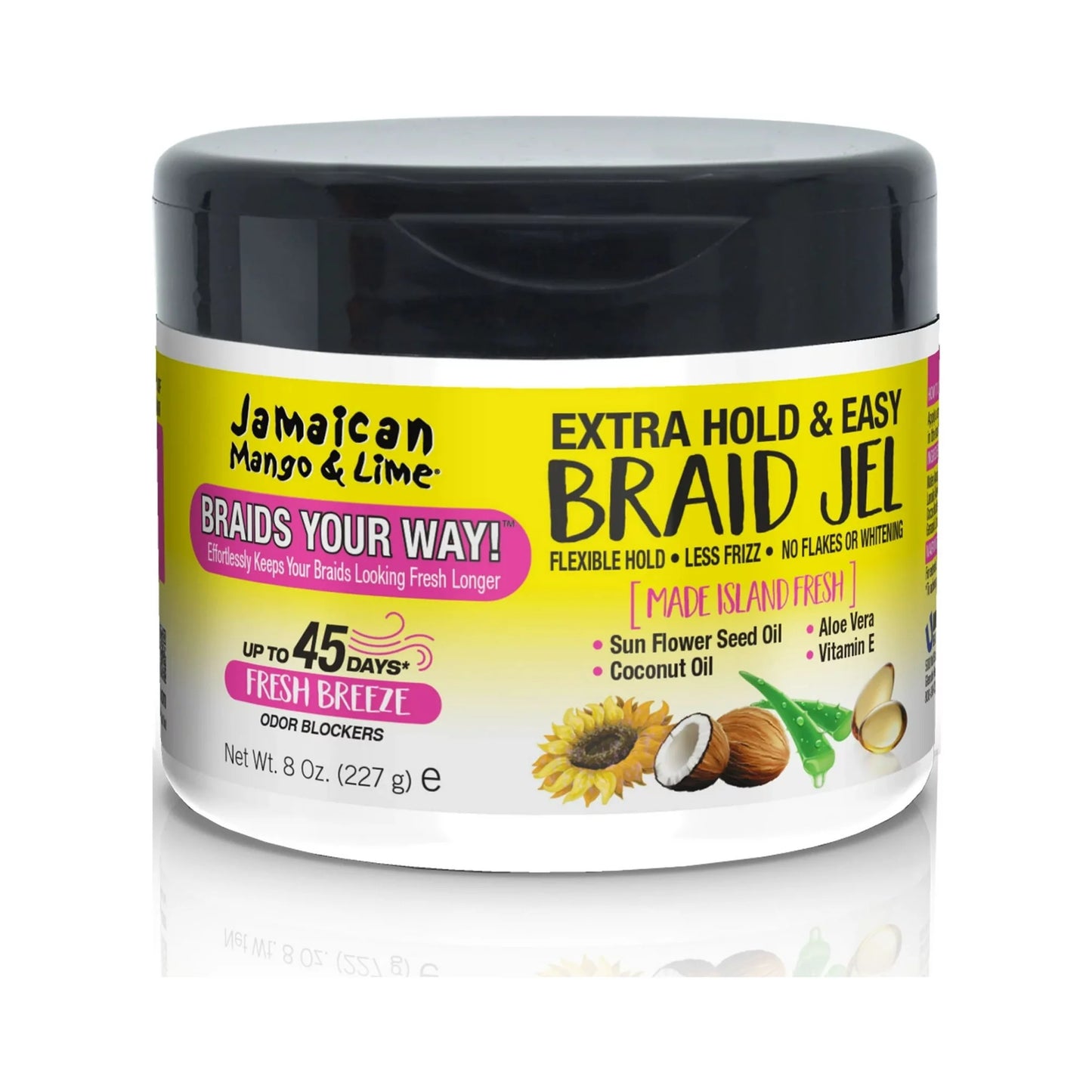 Jamaican Mango & Lime - Braids Your Way Extra Hold & Easy Braid Jel