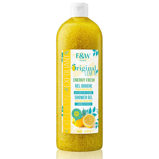 Fair & White Original Lemon Exfoliating Shower Gel 940 ml