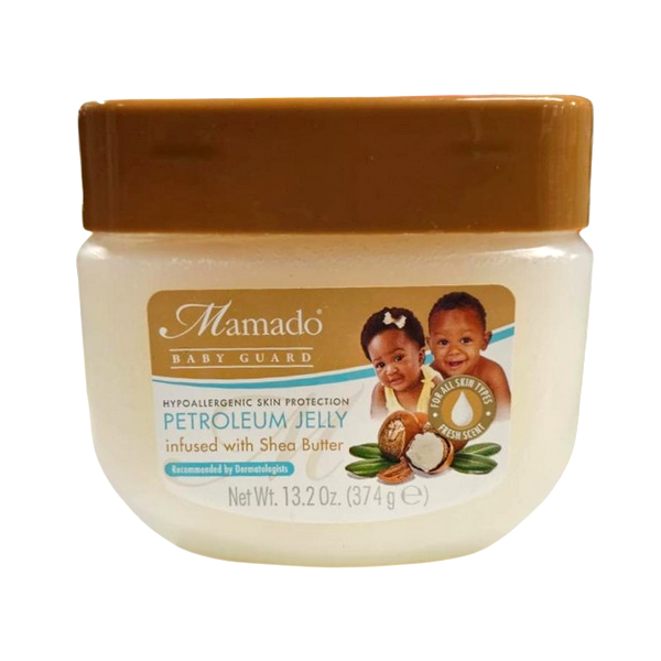 Mamado Petroleum Jelly with Shea Butter 13.2 oz