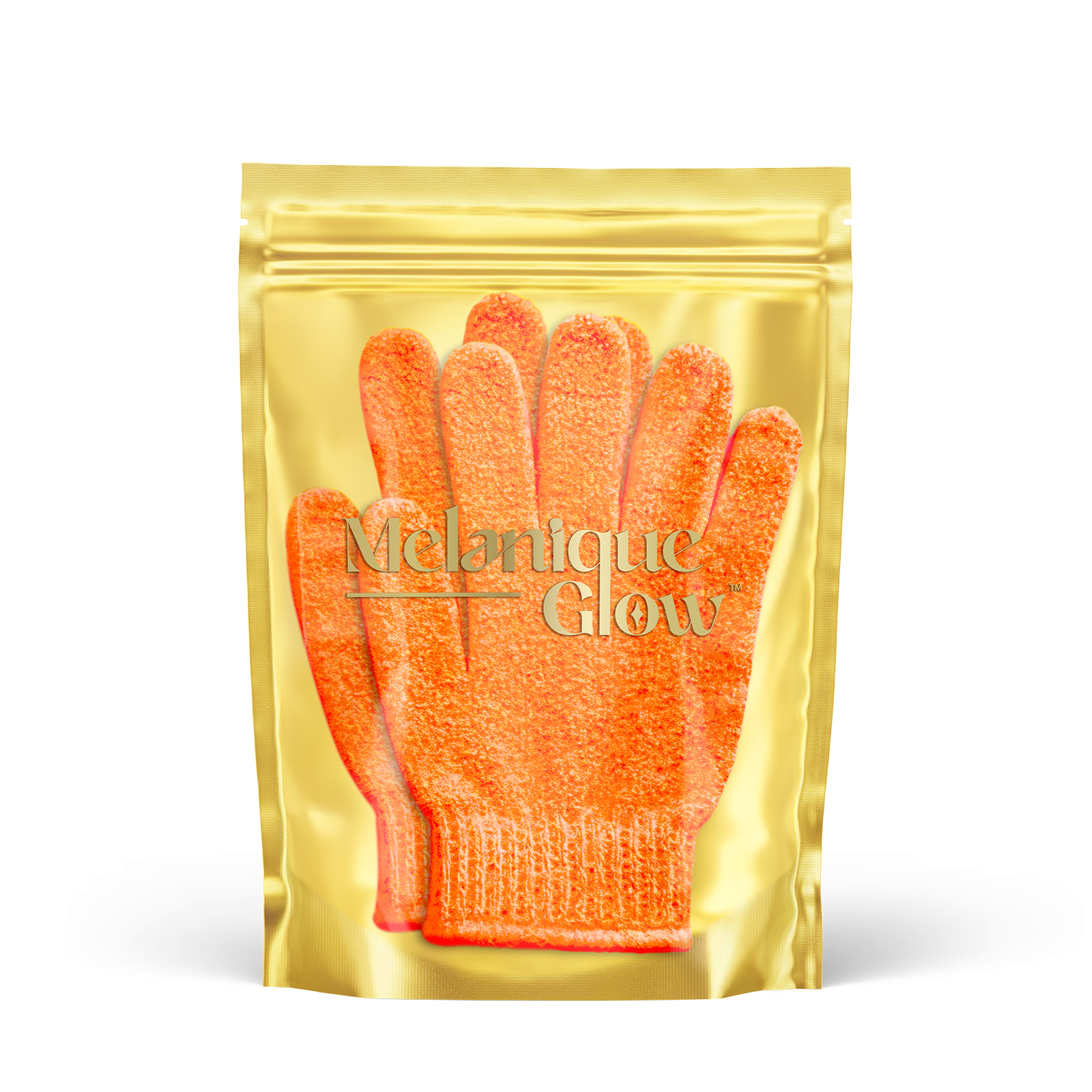 Melanique Glow - Exfoliating Shower Gloves