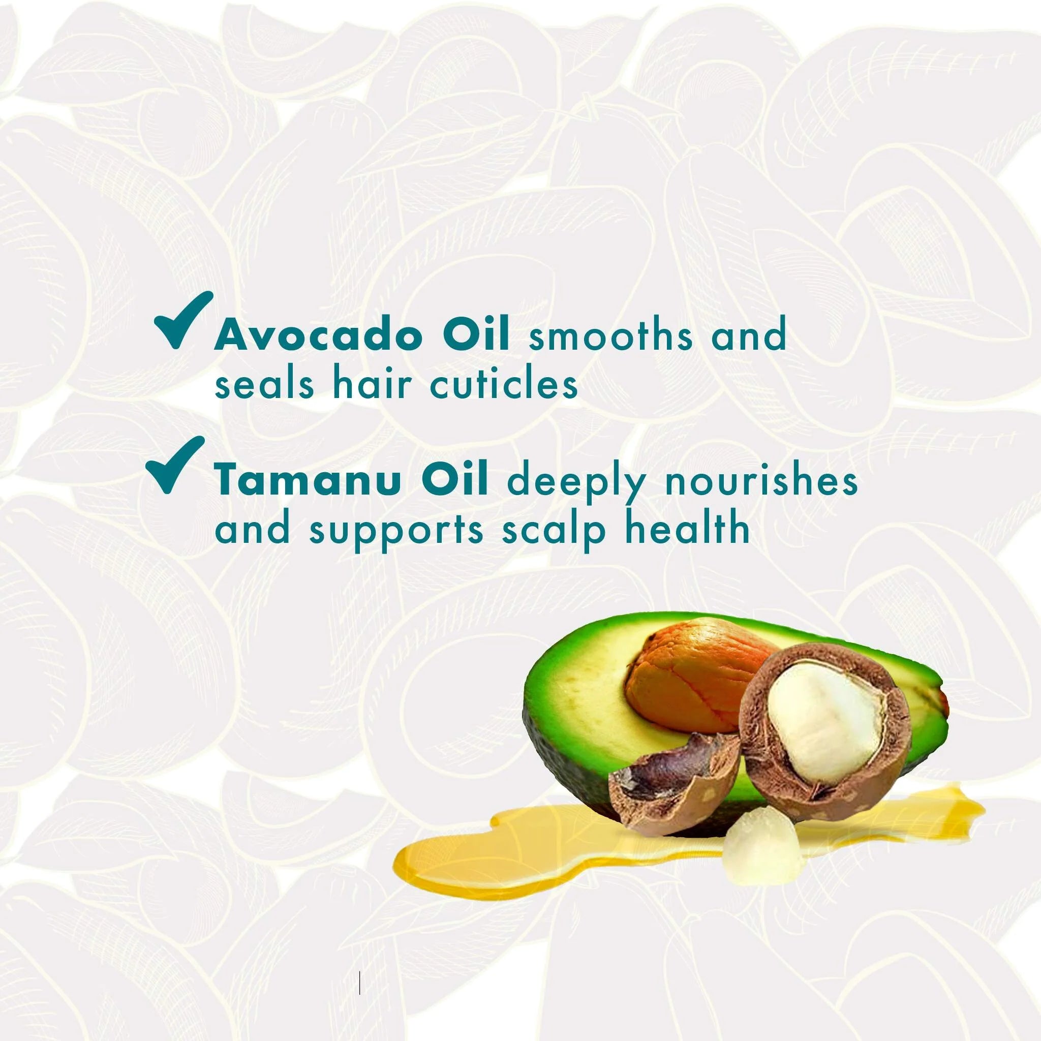 Mielle Avocado & Tamanu Anti-Frizz Stay Straight 