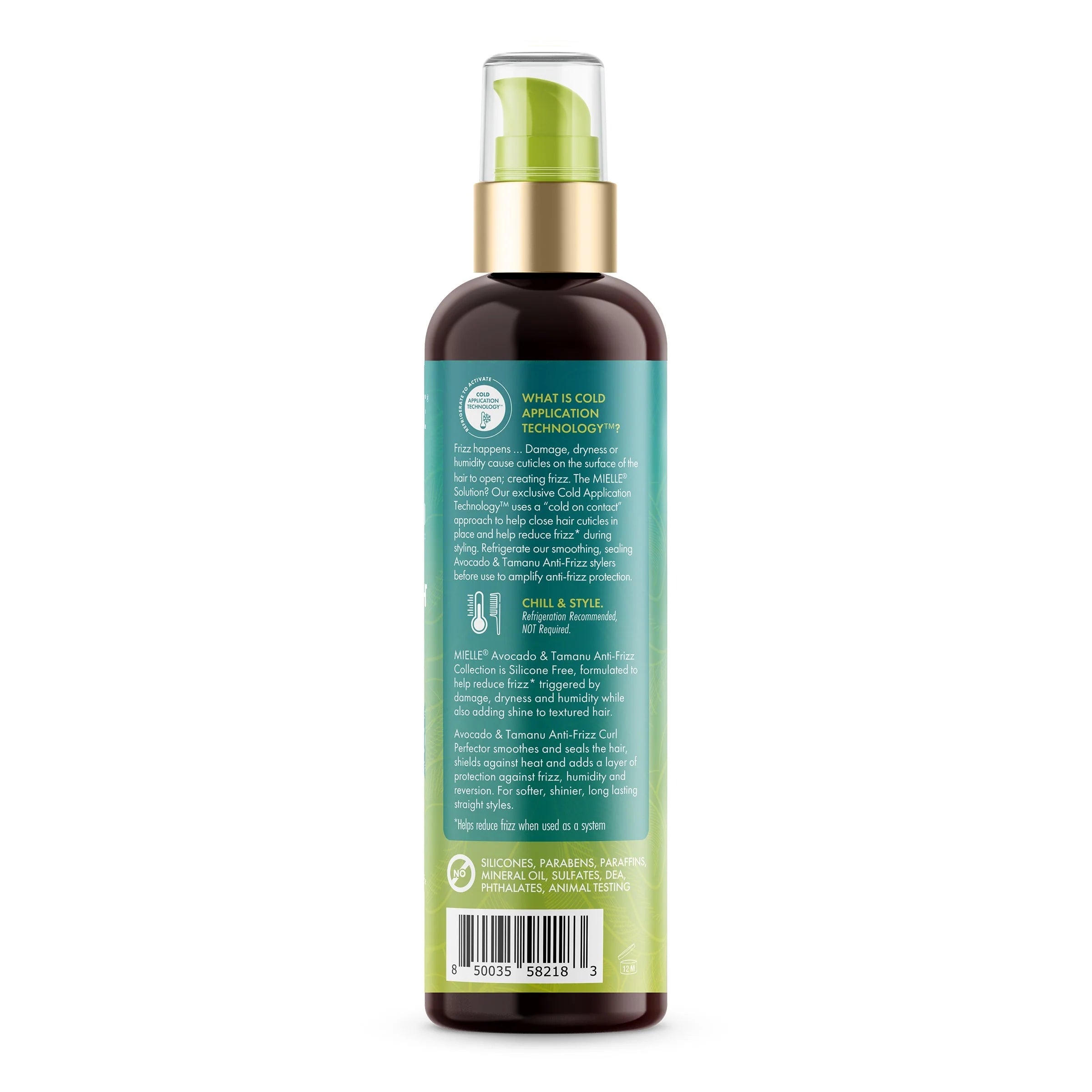 Mielle Avocado & Tamanu Anti-Frizz Stay Straight Serum 6