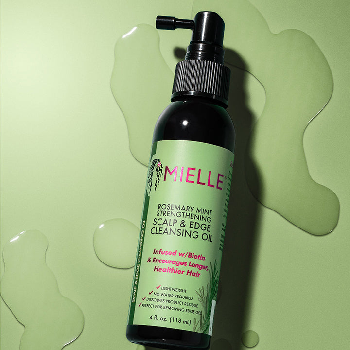 Mielle Rosemary Mint Scalp & Edge Cleansing Oil 