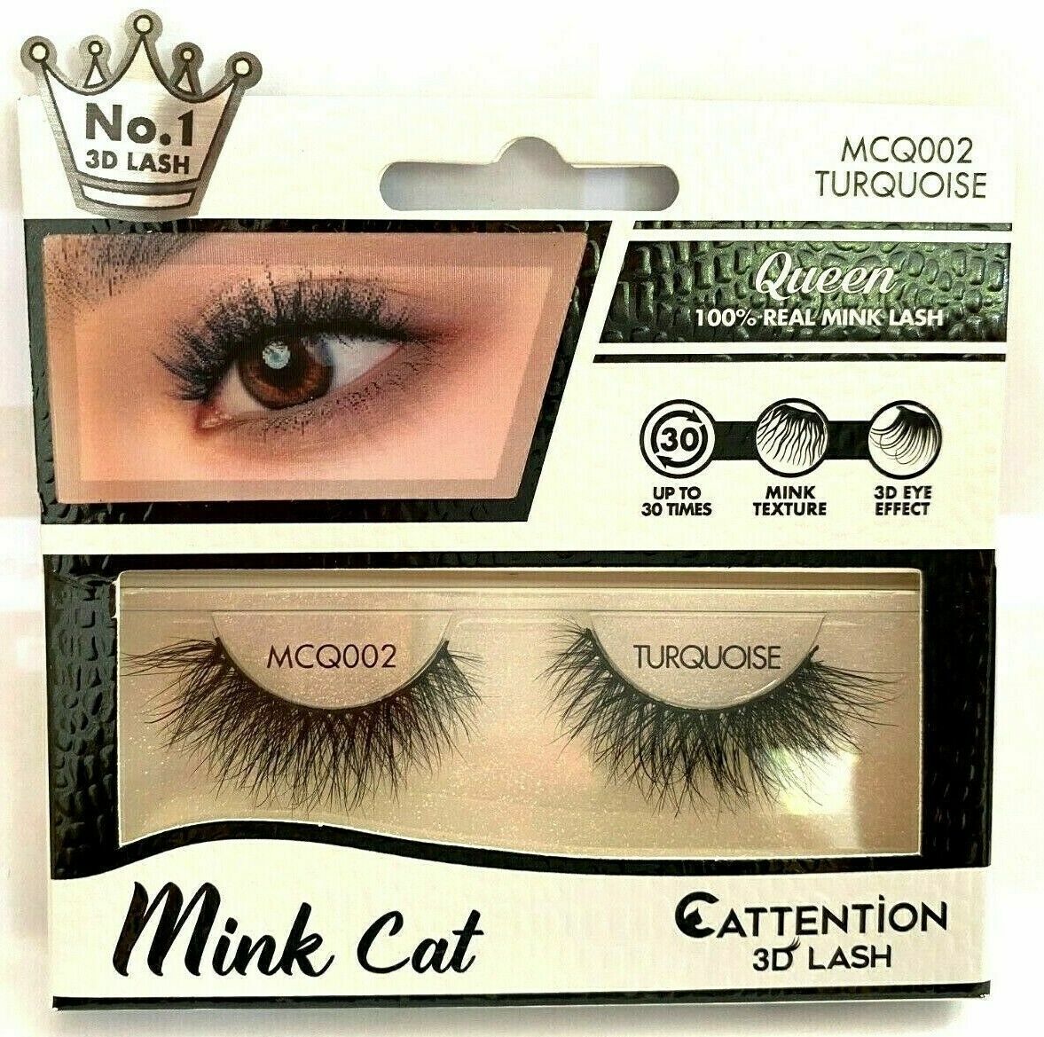 Mink Cat Queen - 100% Real Mink 3D Lashes