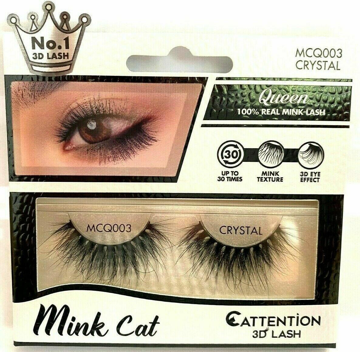 Mink Cat Queen - 100% Real Mink 3D Lashes