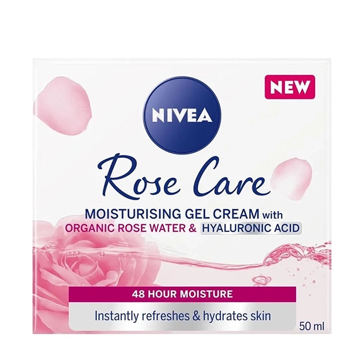 Nivea Rose Care Moisturising Gel Cream 50 ml