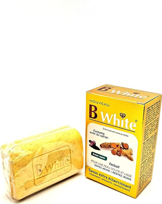 Nouveau - B White Turmeric with Saffron Extra Lightening Soap