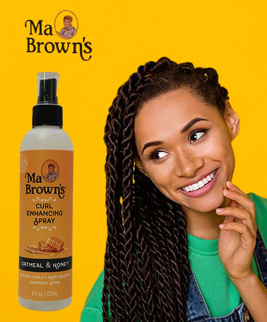 Ma Brown's - Oatmeal & Honey Curl Enhancing Spray - 237 ml