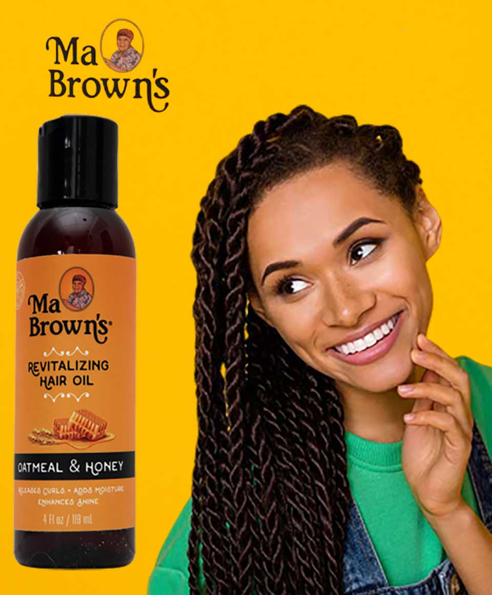 Ma Brown's - Oatmeal & Honey Revitalizing Hair Oil - 118 ml