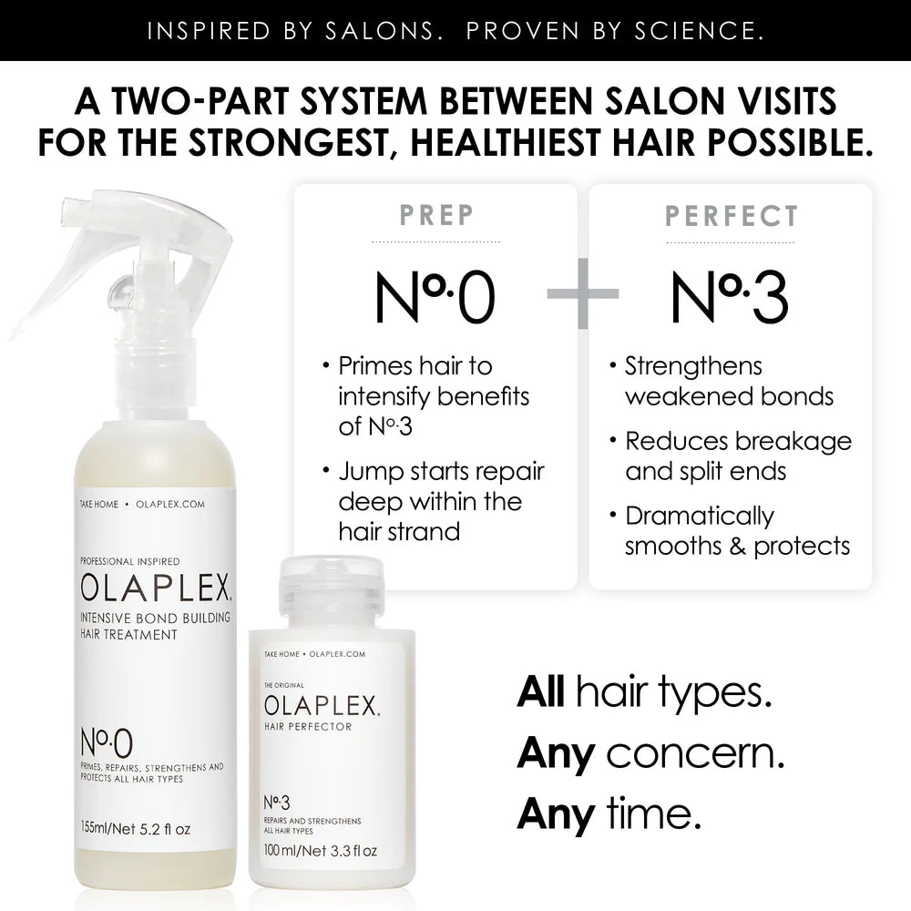 Olaplex No.0 Intensive Bond Building Hair Treatment 5 oz / 155 ml - Unleash revolutionary hair repair with Olaplex No. - Imag