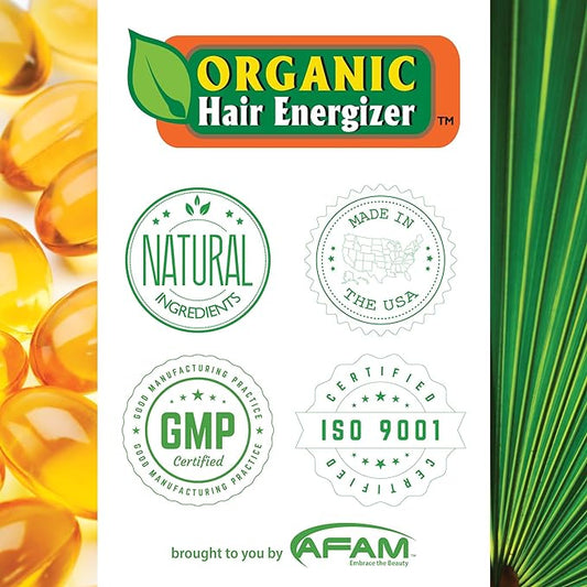 Organic Hair Energizer - Hair Growth Booster - Pro Vitamin-B5 - 59ml