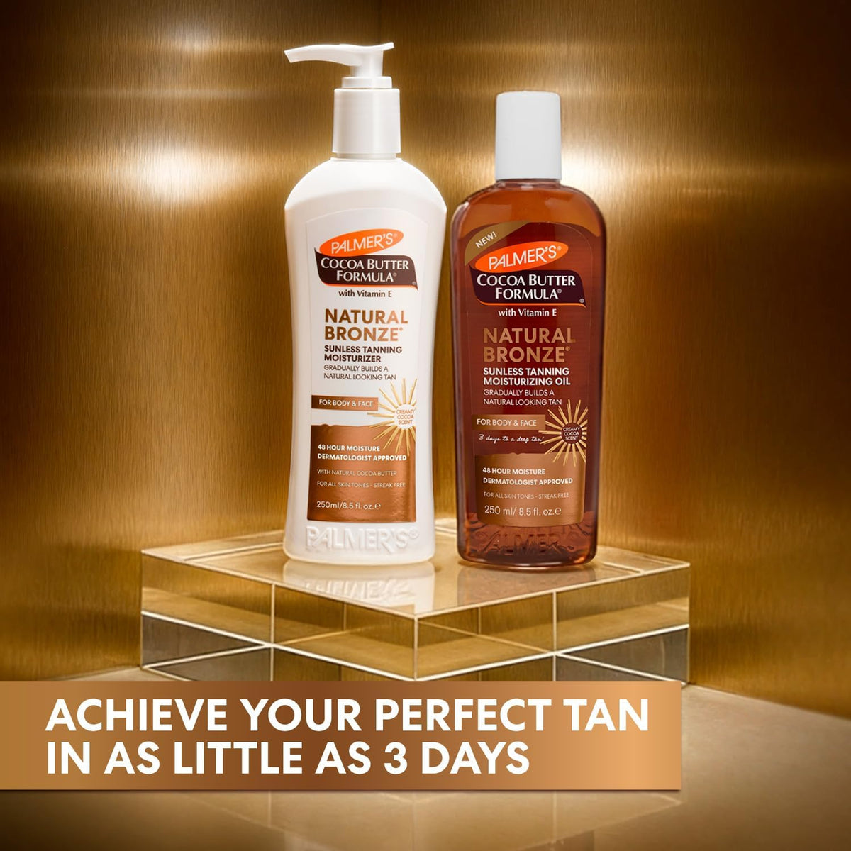 Lotion corporelle Palmer's Natural Bronze 250 ml