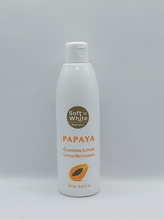 Soft'n White - Papaya Cleansing Lotion - 250 ml