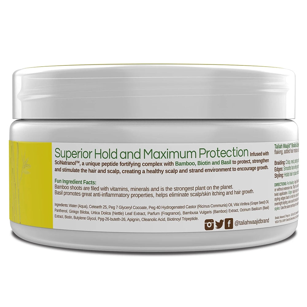 Taliah Waajid Protective Styles Braids & Edges Smooth Holding Gel 8 oz