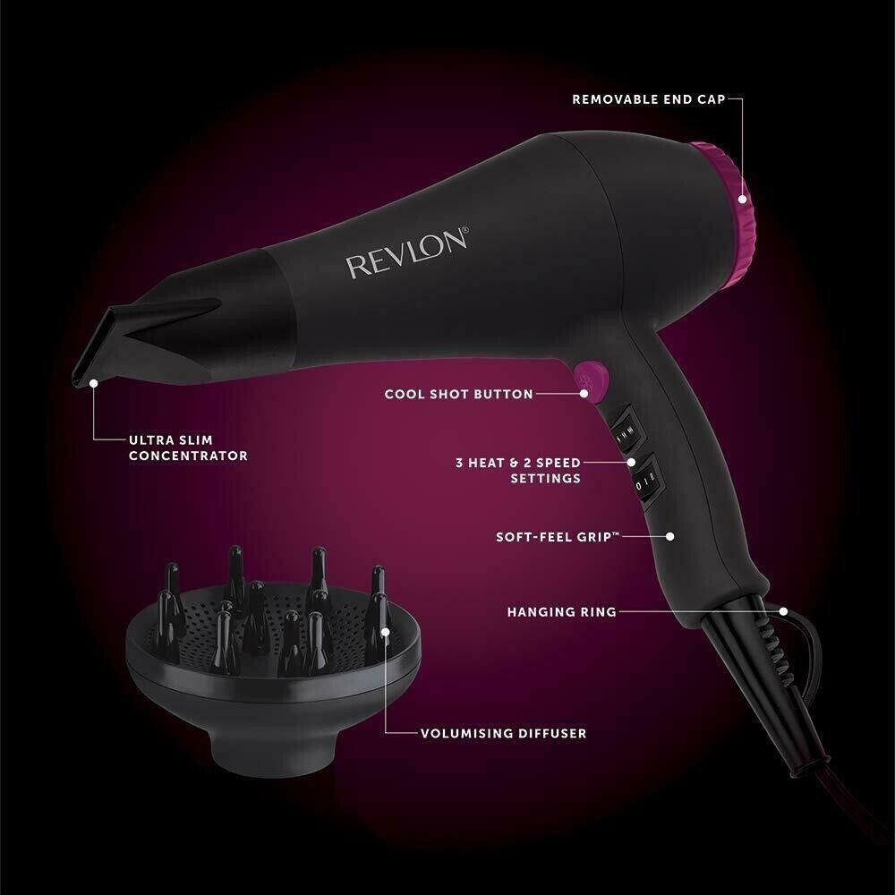 Revlon - Smooth Brilliance Hair Dryer Diffuser 2000W