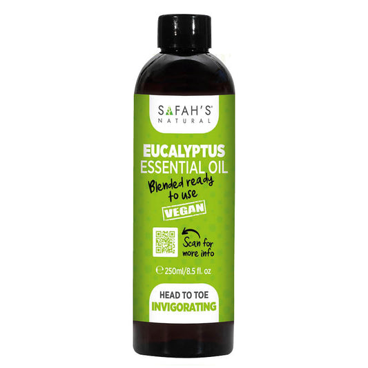 Safah's Natural Blended Eucalyptus Oil 8.5 oz