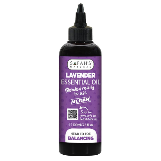 Safah's Natural Blended Lavender Oil 3.5 oz