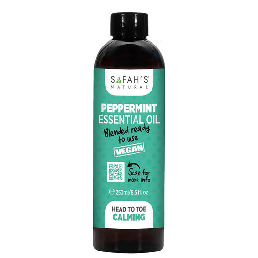 Safah's Natural Blended Peppermint Oil 8.5 oz