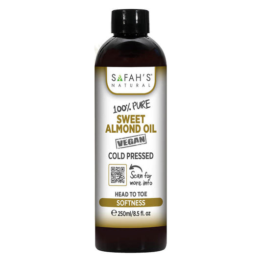 Safah's Natural Sweet Almond Oil 8.5 oz