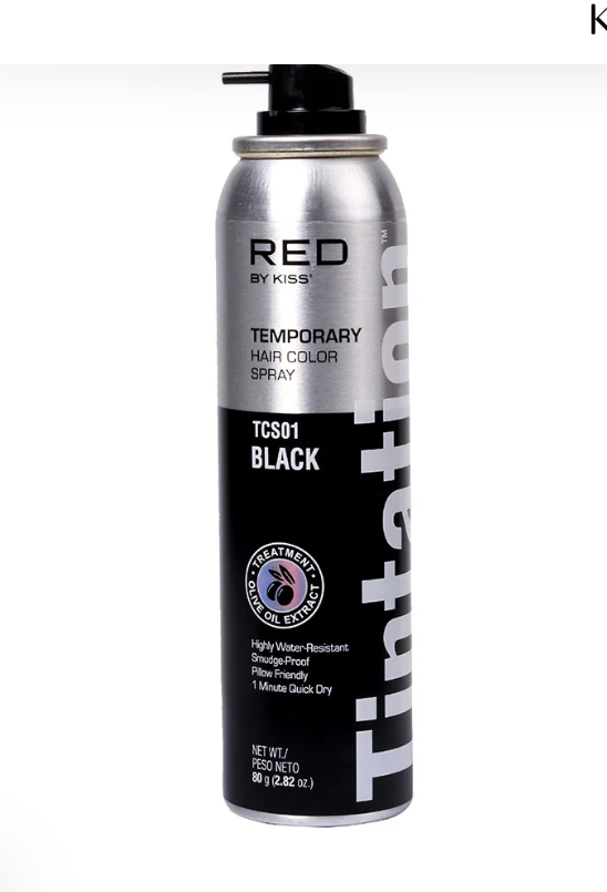 Red By Kiss Tintation Temporary Hair Colour Spray 2.82oz