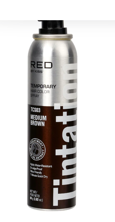 Red By Kiss Tintation Temporary Hair Colour Spray 2.82oz