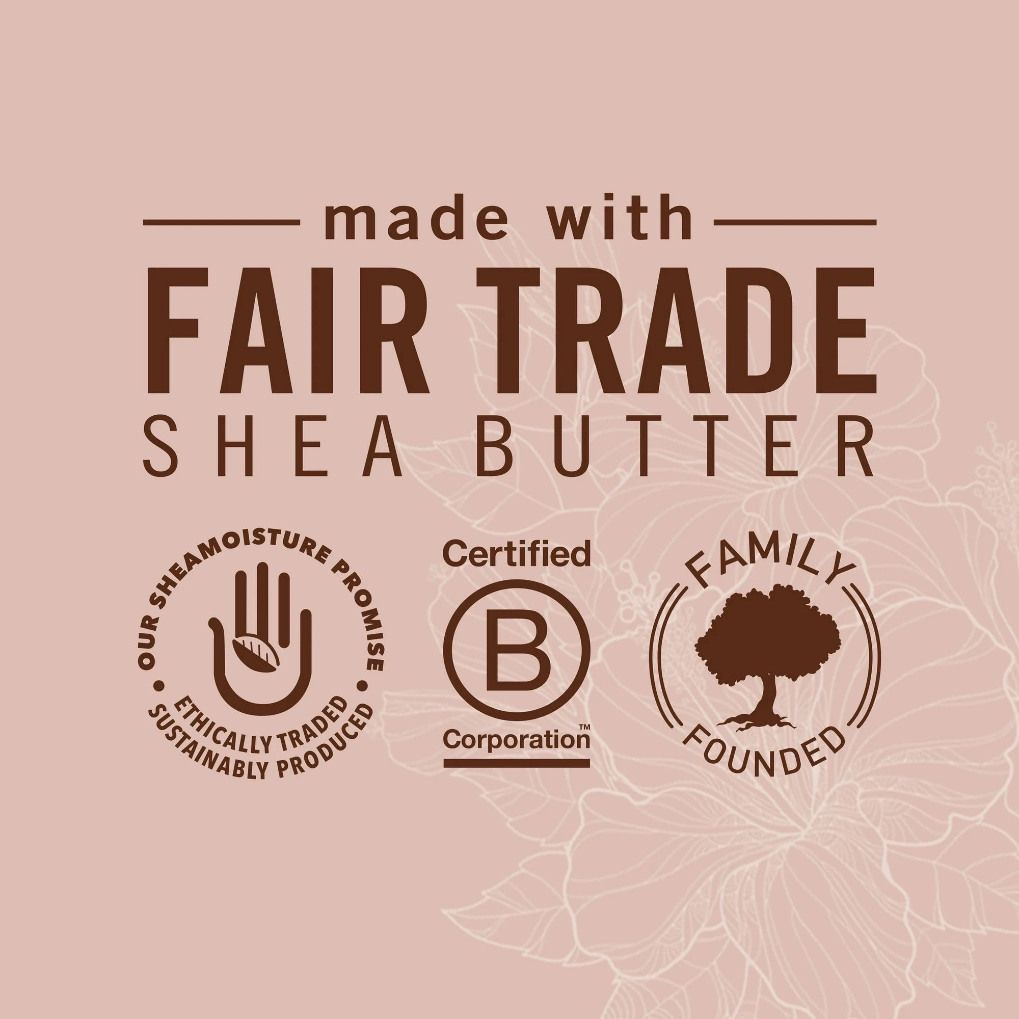 Shea Moisture Coconut & Hibiscus Fair Trade 