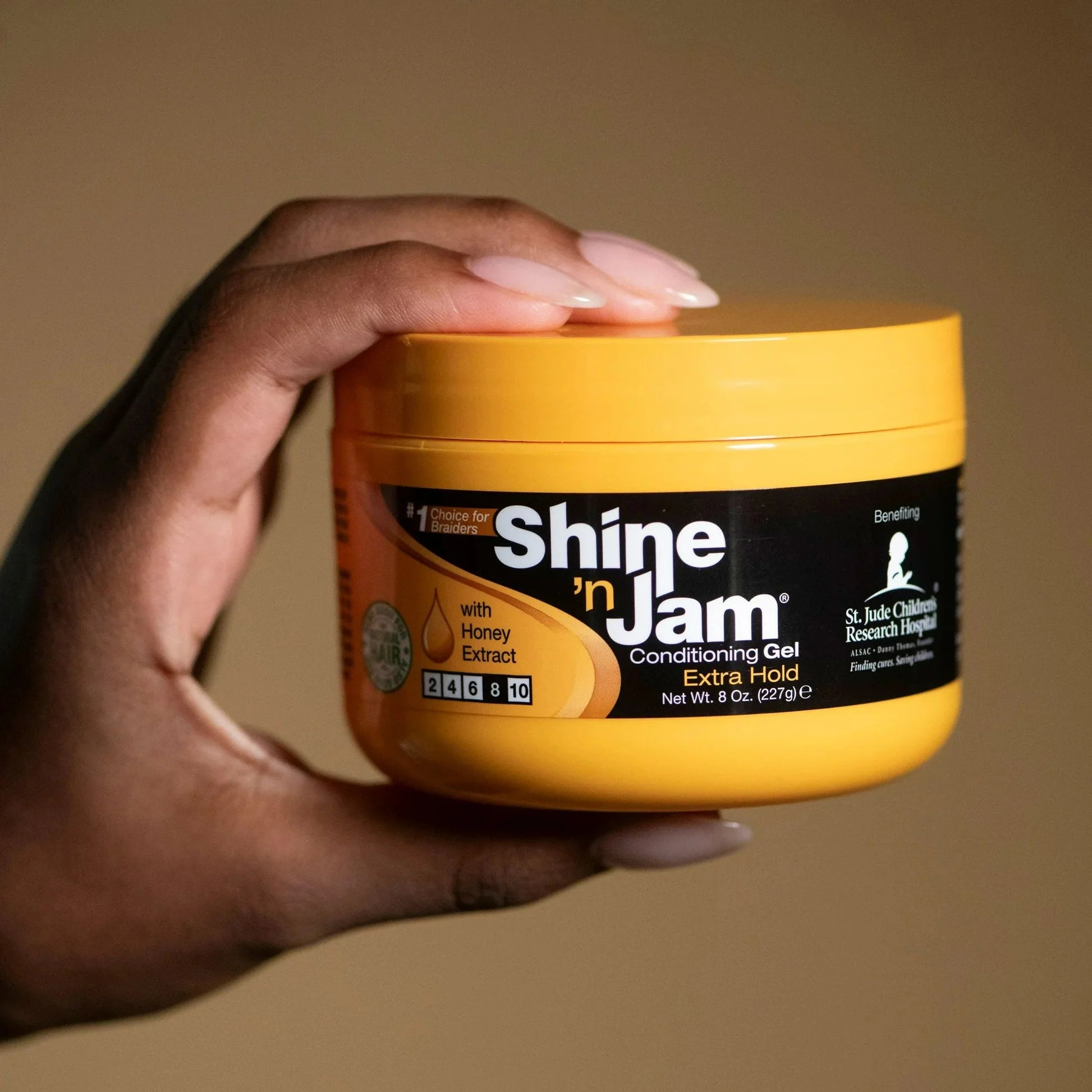 Shine 'n Jam Conditioning Gel - Extra Hold for Superior Hold & Shine on Natural Hair 8 oz