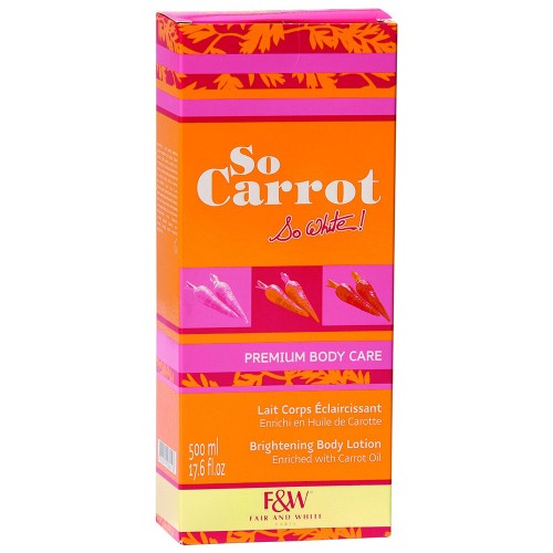 Fair & White So Carrot Brightening Body Lotion 500 ml