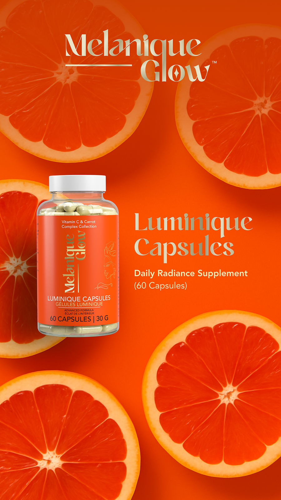 Taking a Luminique capsule