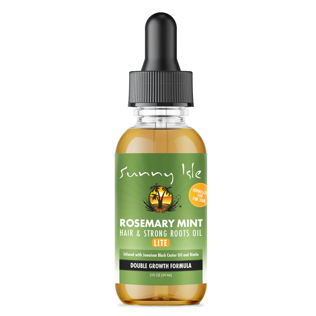 Sunny Isle Rosemary Mint hair and strong roots oil