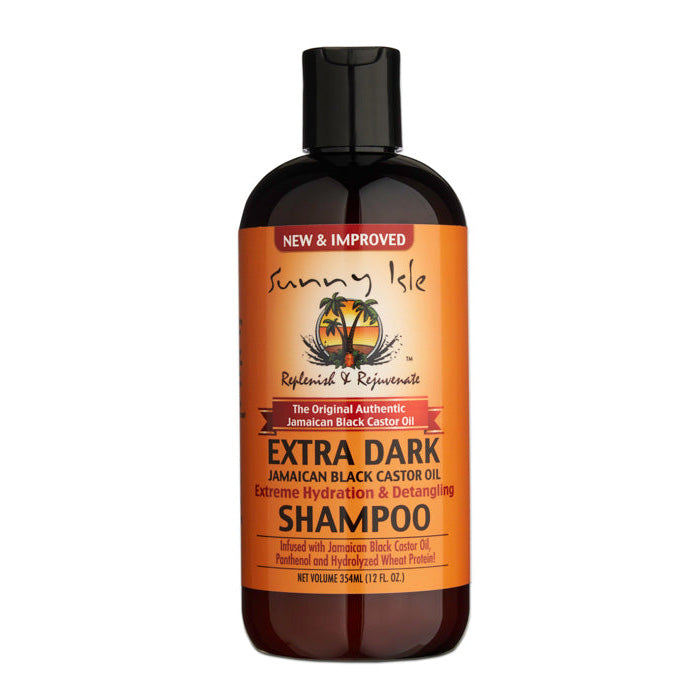 Sunny Isle Extra Dark Jamaican Black Castor Oil Shampoo 12 oz