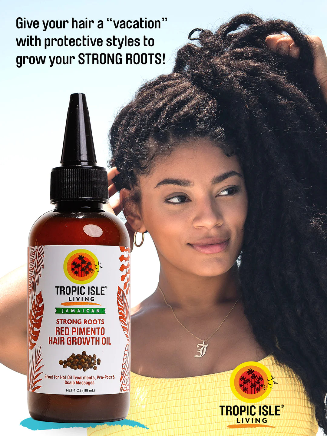 Tropic Isle Living - Strong Roots Red Pimento Hair Growth Oil - 118ml
